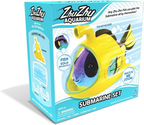 Zhu aquarium - submarine, set