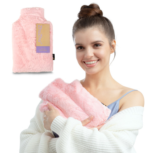 Zhu pink plush - hot, bottle